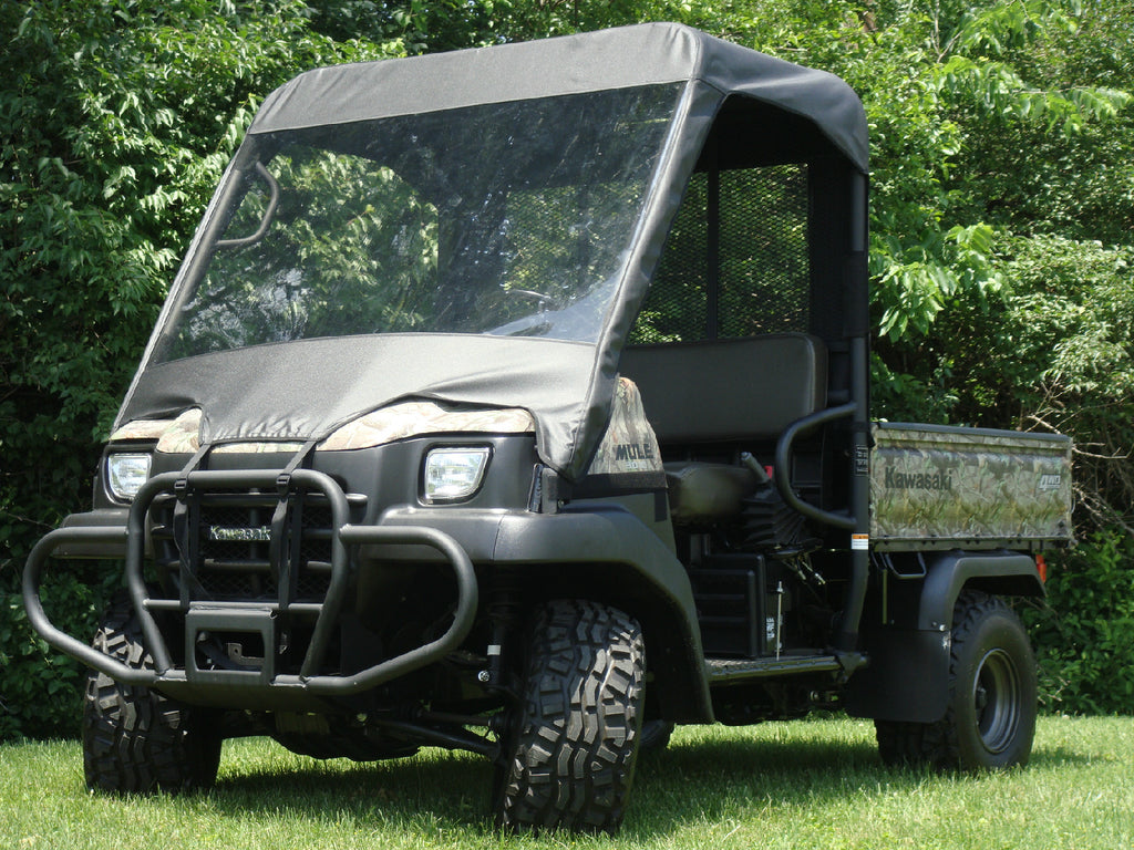 Kawasaki Mule 3000/3010/4000/4010 Soft Full Enclosure with Vinyl Windshield