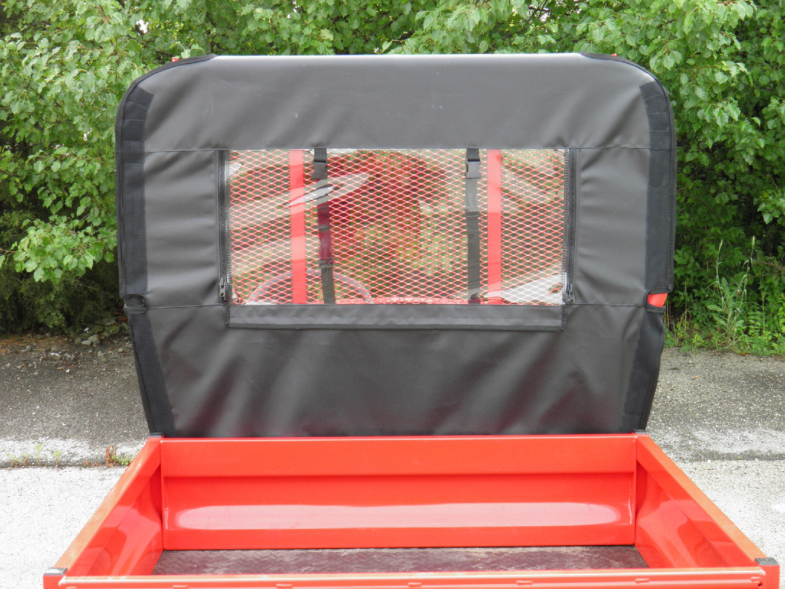 Kawasaki Mule Trans Soft Doors And Rear Window Combo For An Existing Hard Windshield & Top