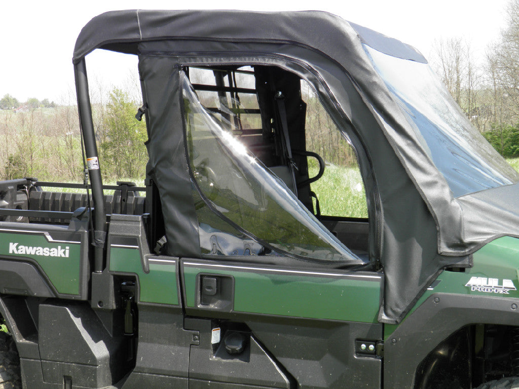 Kawasaki Mule Soft Upper Doors Kit