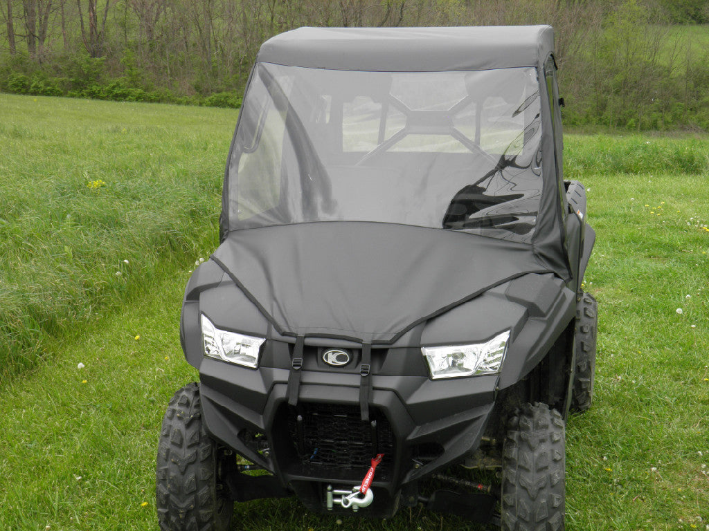 Kymco Uxv 450I Soft Full Cab Enclosure With Vinyl Windshield 2018 & Prior