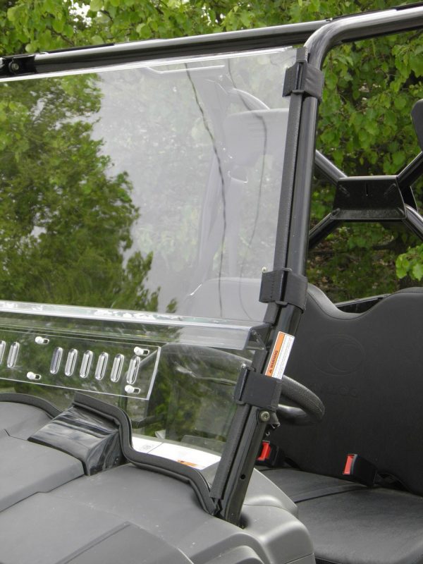 Kymco 450I 2-Piece Vented Windshield Scratch Resistant