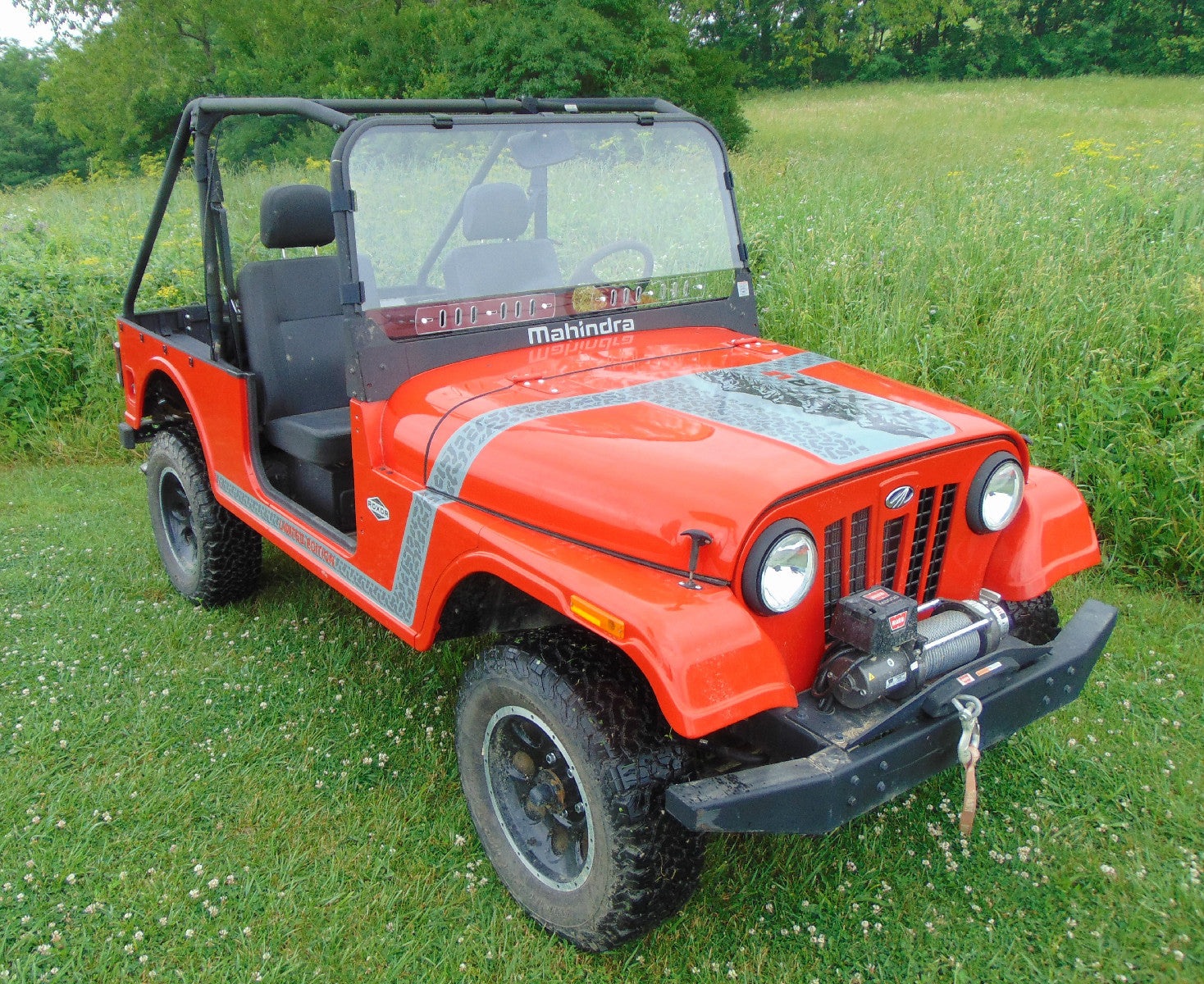 Mahindra Roxor Full Lexan Windshield- 1/4"