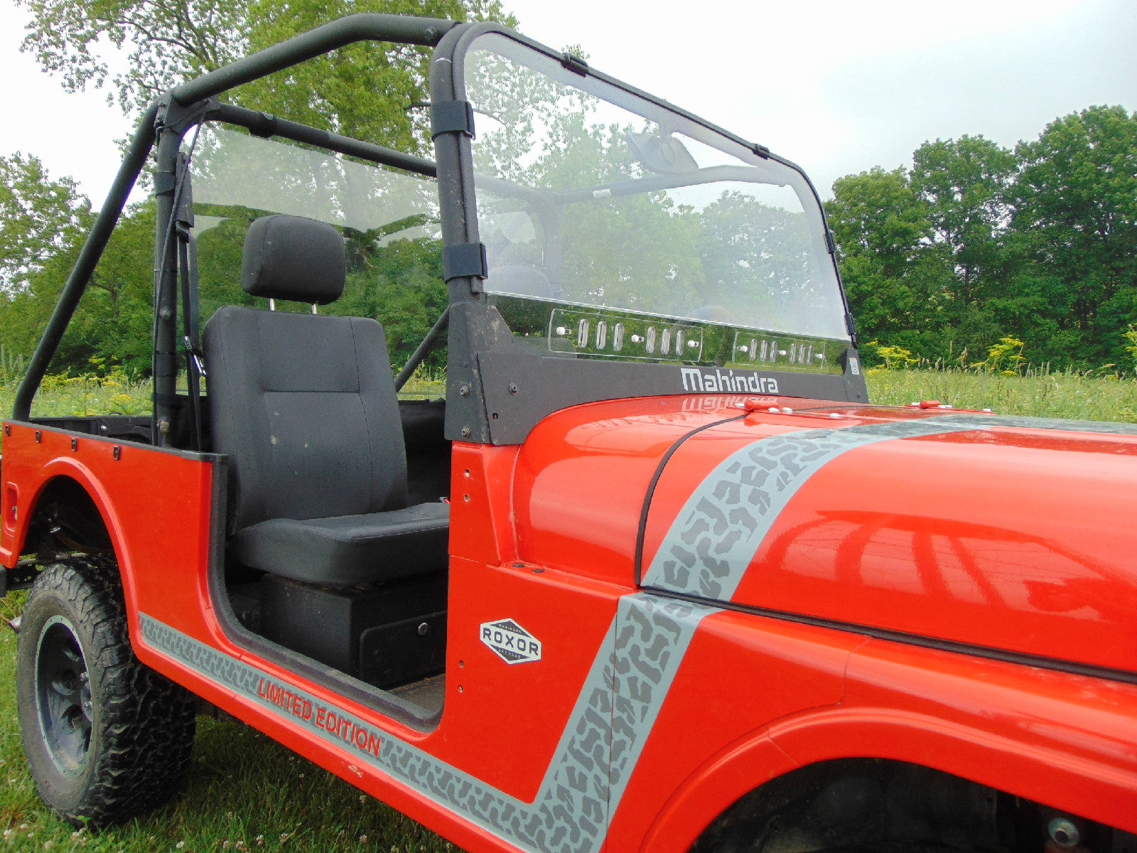 Mahindra Roxor Full Lexan Windshield- 1/4"