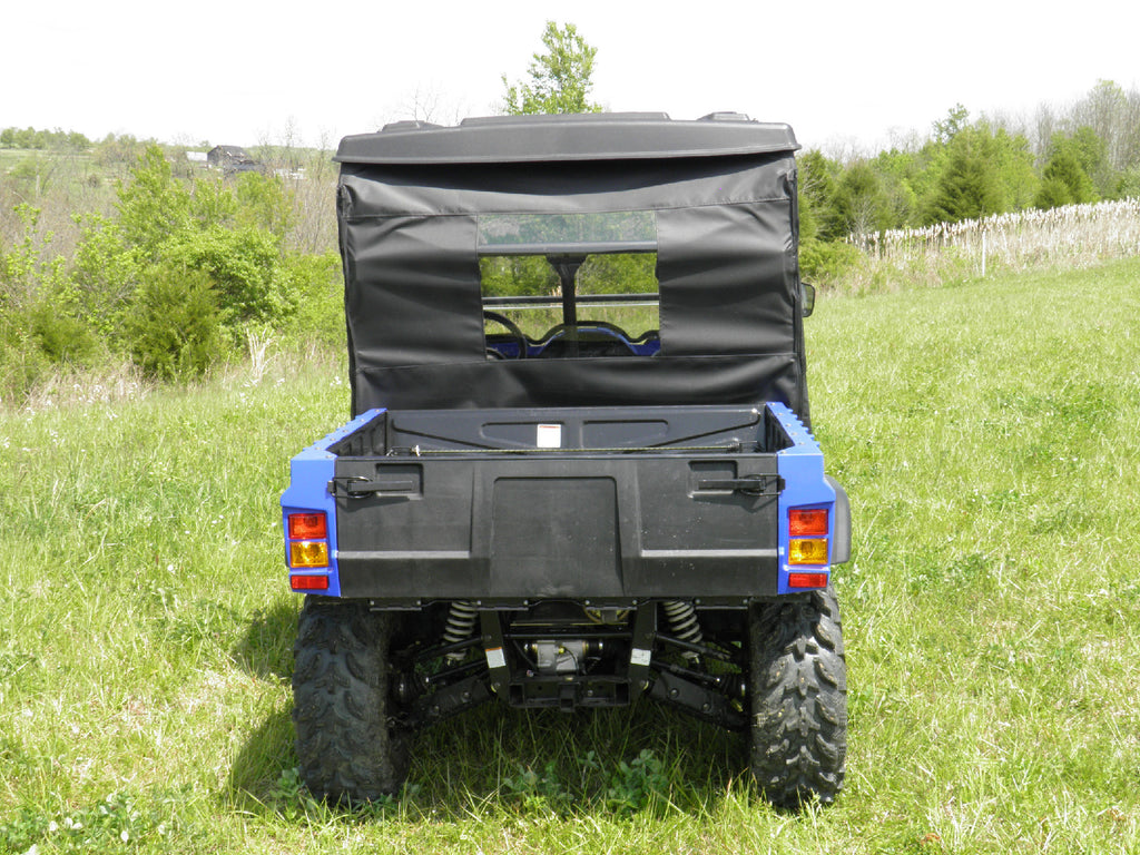 Hisun Hs/ Massimo Msu/ Cub Cadet Challenger/ Coleman Outfitter/ Bennche Bighorn 500-700 Soft Door And Rear Panel Combo For An Existing Hard Windshield & Top