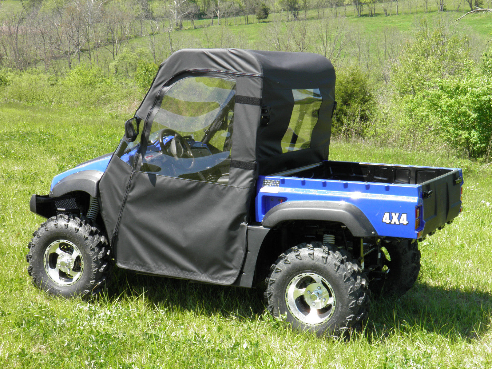 Hisun Hs/ Massimo Msu/ Cub Cadet Challenger/ Coleman Outfitter/ Bennche Bighorn 500-700 Soft Full Enclosure For Existing Hard Windshield