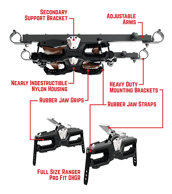 Overhead Rifle Rack – Can-Am Defender