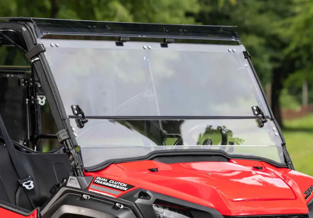 Honda Pioneer 1000 Scratch-Resistant 3-In-1 Windshield