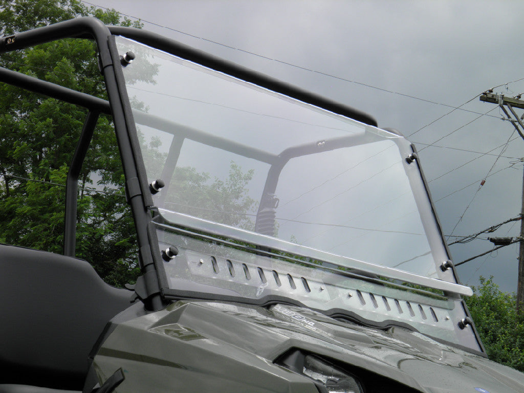 Polaris Ranger Single Cab Mid Size Split Lexan Windshield