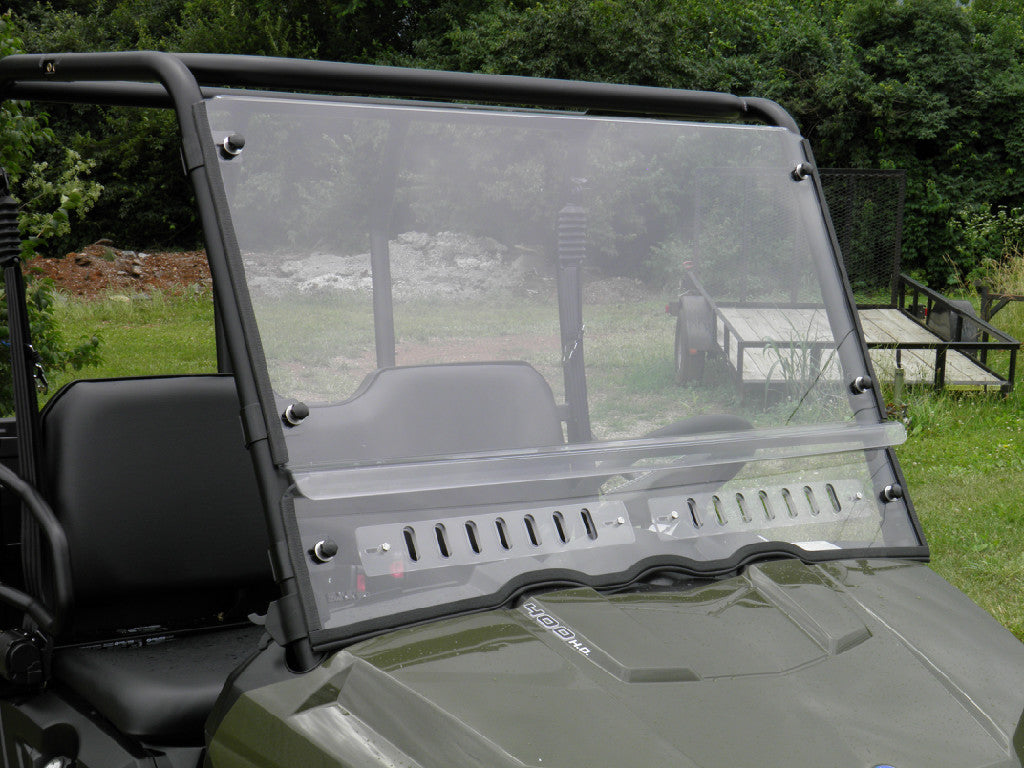 Polaris Ranger Single Cab Mid Size Split Lexan Windshield