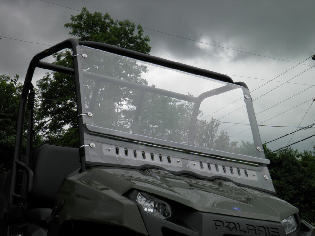 Polaris Ranger Single Cab Mid Size Split Lexan Windshield