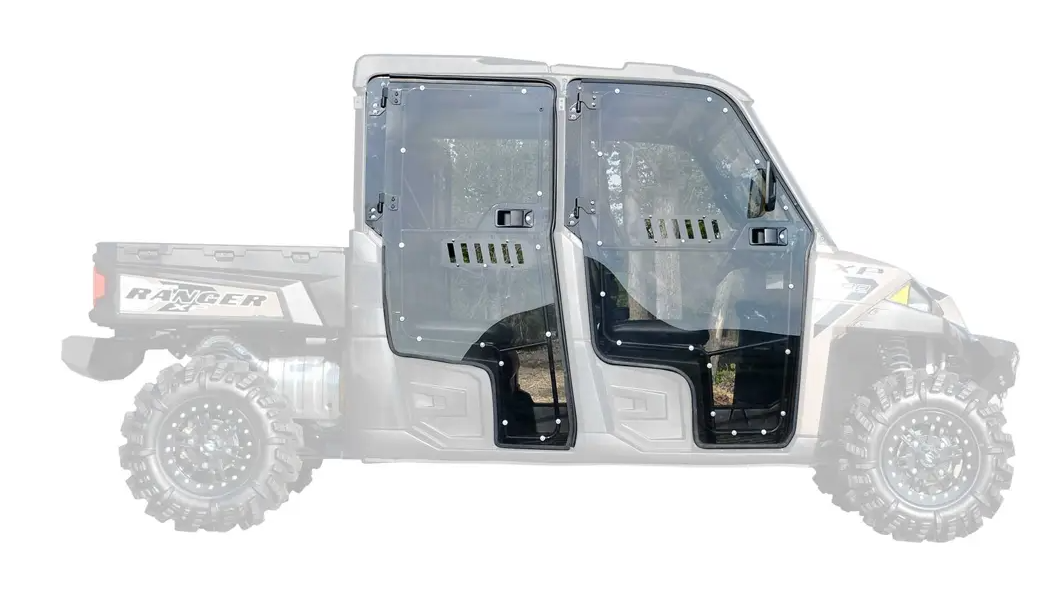 Polaris Ranger Full Size Crew 570/900/1000(2013-2018) Full Poly Doors Superatv