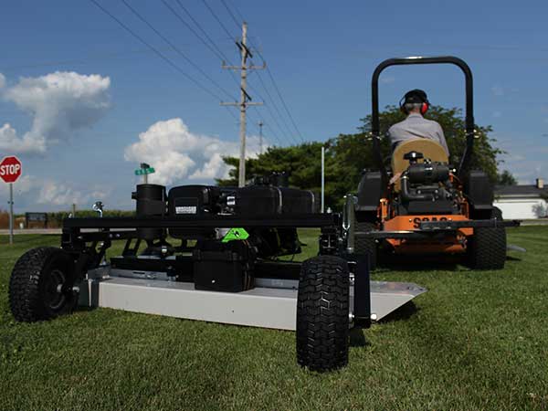 Commercial Grade Pull Behind Finish Cut Mower AcrEase Model Pro60KW
