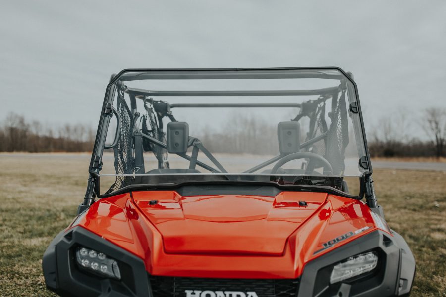 Honda Pioneer 1000 Windshield •Fits 2015-Up