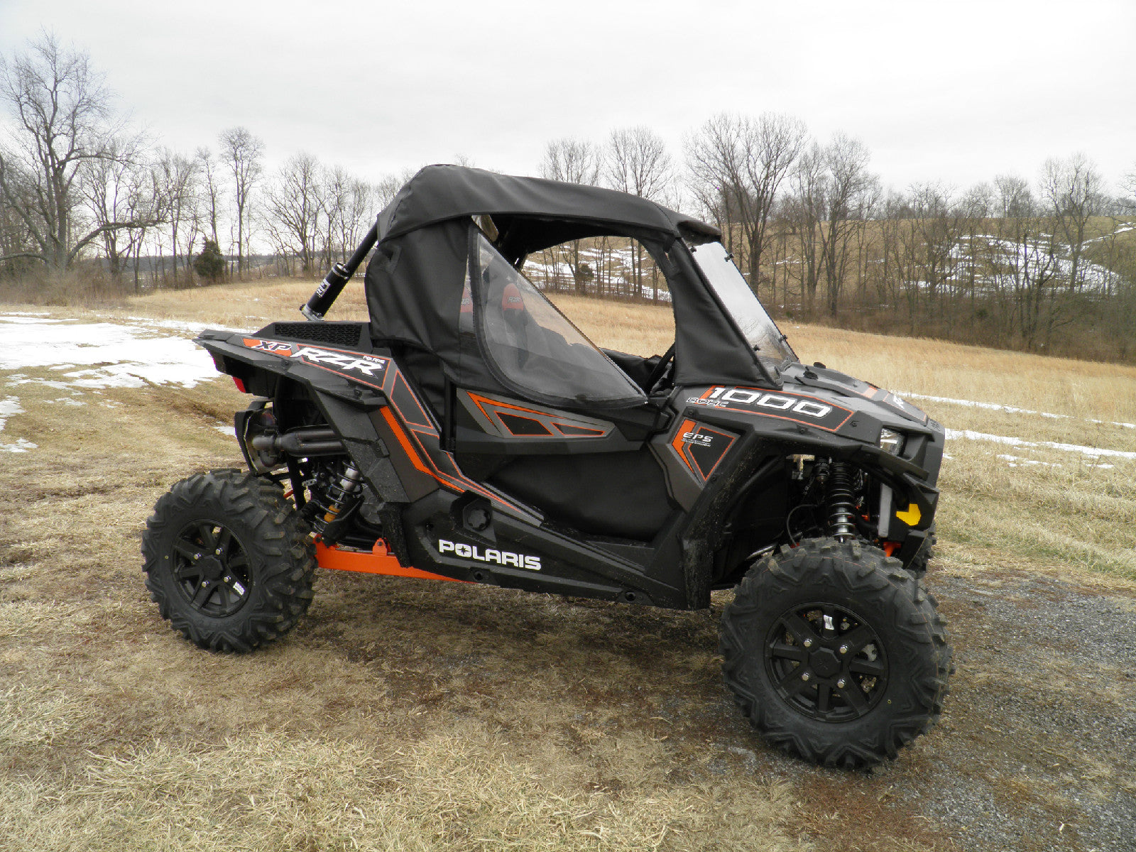 Polaris RZR 900/1000 Soft Full Doors and Rear Window Combo for an Existing Hard Windshield & Top