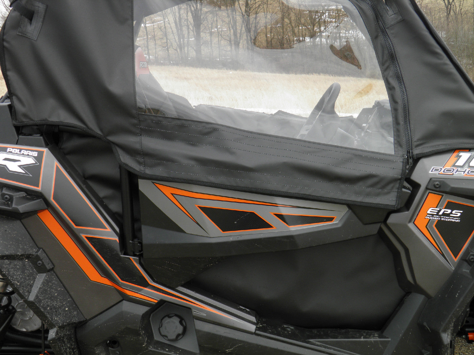 Polaris RZR 900/1000 Soft Full Doors and Rear Window Combo for an Existing Hard Windshield & Top