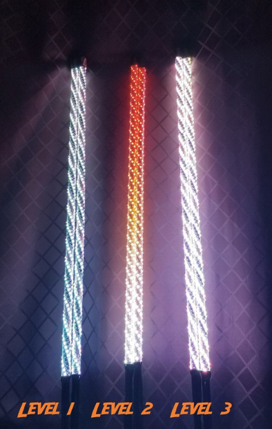 Cyclone Whips - 8ft - LVL 3 - Pair