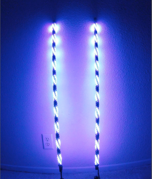 Cyclone Whips - 8ft - LVL 3 - Pair