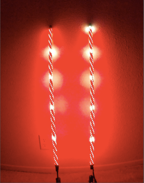 Cyclone Whips - 8ft - LVL 3 - Pair