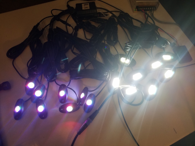 RGBW Rock Lights