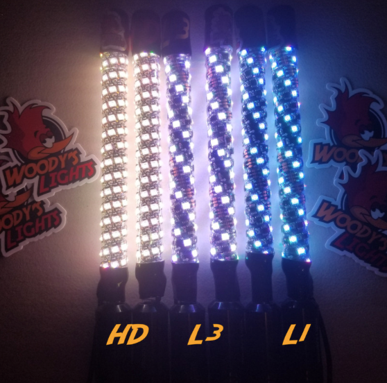 Cyclone Whips (Minis) - 1FT - Pair