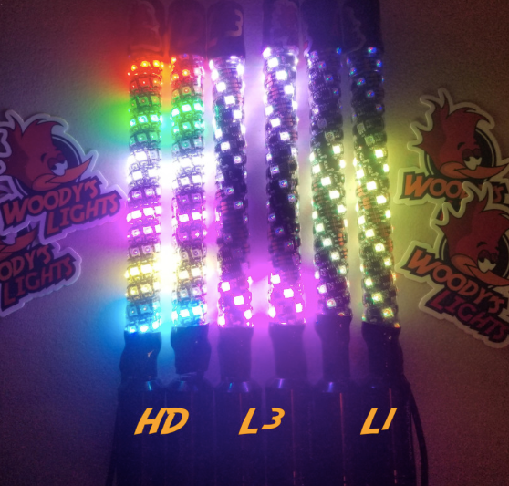 Cyclone Whips (Minis) - 1FT - Pair