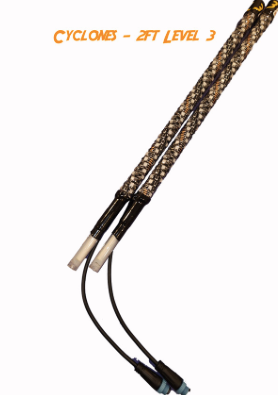 Cyclone Whips - 2FT - Pair