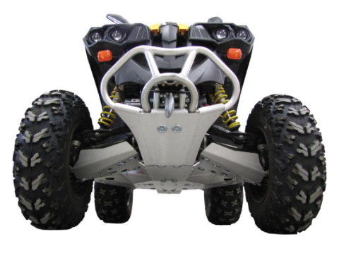 Skid plate full set (aluminium): CanAm G2 Renegade: (2012-2016)