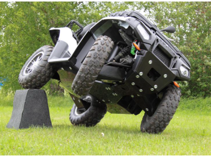 Skid plate full set (plastic): Polaris Sportsman Touring: 550 X2 / 850 X2: (-2014)