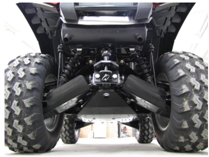 Skid plate full set (plastic): Polaris Sportsman Touring: 550 X2 / 850 X2: (-2014)