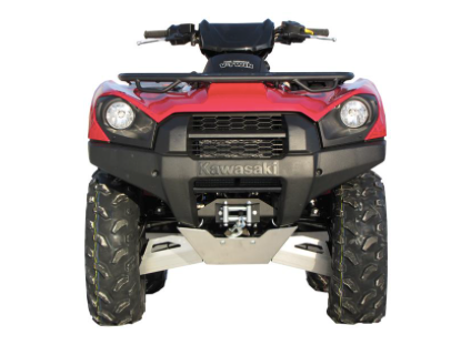 Skid plate full set (aluminium): Kawasaki KVF 650 / 750