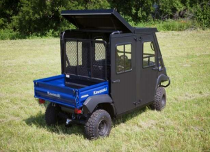 2013-2021 Kawasaki Mule Trans Insulated Steel Top With Raising Rear Panel
