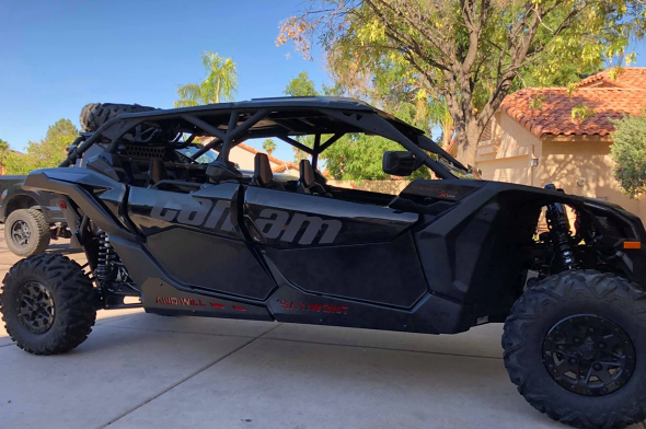 Rock Sliders Kit For Can Am Maverick X3 Max 4 Seater