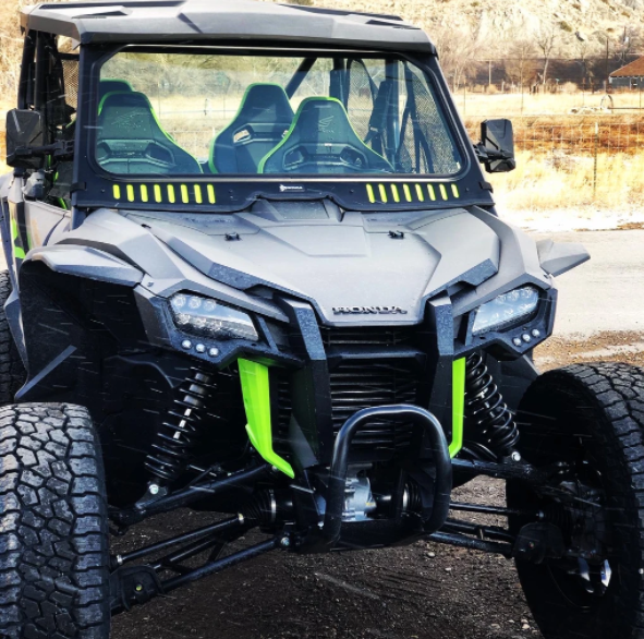 Honda Talon Vented Windshield With D.O.T Stamp