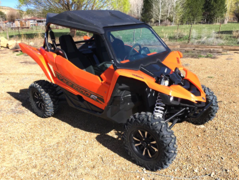 2016-2017 Yamaha Yxz Full Front Glass Windshield With D.O.T Stamp