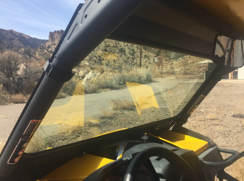 Can Am Maverick Xrs Vented Windshield With D.O.T Stamp