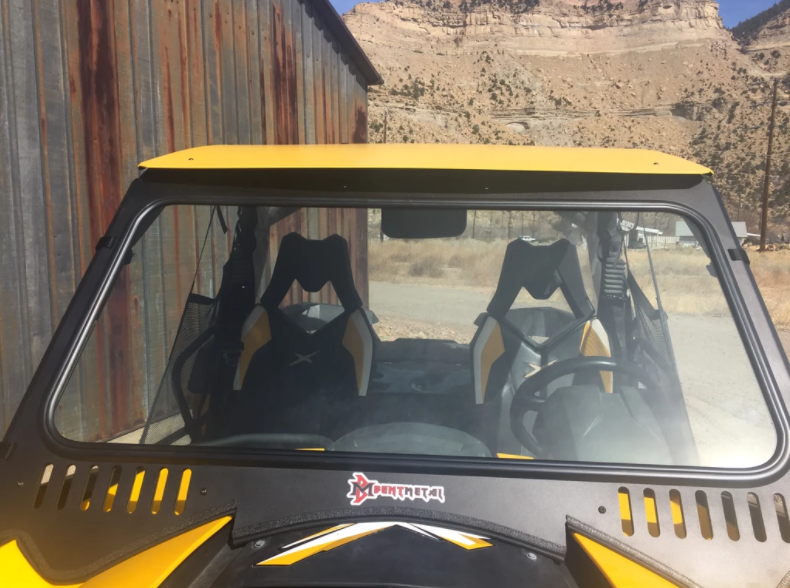Can Am Maverick Xrs Vented Windshield With D.O.T Stamp