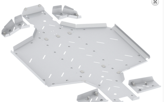 Skid plate full set (aluminium) CFMOTO UFORCE 1000 (2021-)