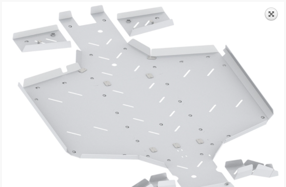 Skid plate full set (aluminium) CFMOTO UFORCE 1000 (2021-)