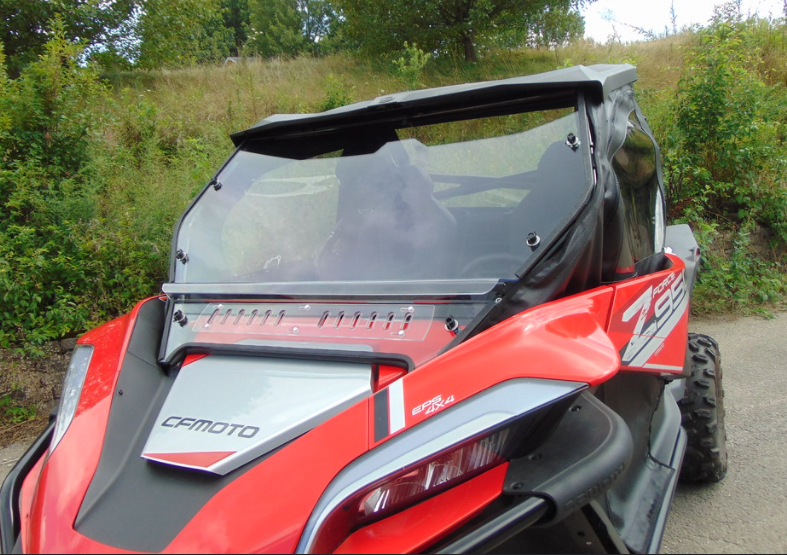 Cf Moto Zforce 950 2-Piece Windshield