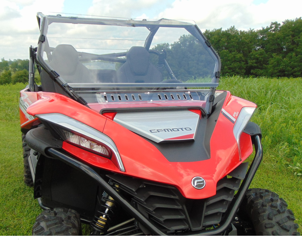 Cf Moto Zforce 950 2-Piece Windshield