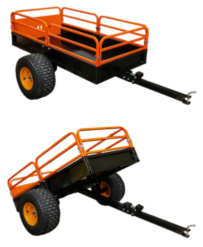 Atv-Utv-Tractor Dump Trailer - 1500Lb. Payload Capacity