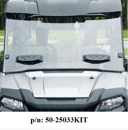 Honda Pioneer 500/700/1000 Seizmik Versa-Vent Hard Coated Front Windshield