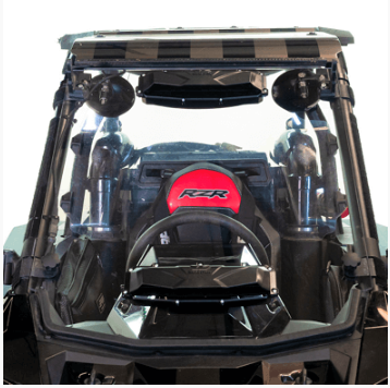 2018+ Polaris RS1 Versa-Vent Hard Coated Front Windshield