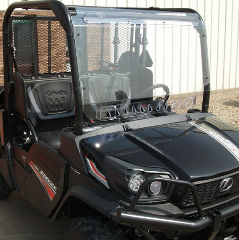 Quantum Coated Vented Windshield for Kubota RTV X900, RTV X1120, RTV X1140, RTV XG850 SIDEKICK