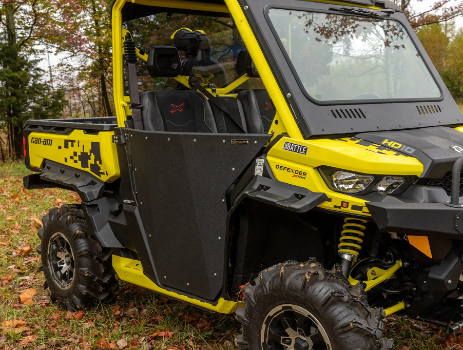 Can-Am Defender Aluminum Half Doors (2016-Current)- SuperAtv