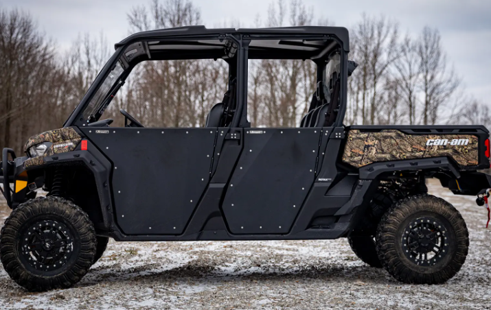 Can-Am Defender Max Aluminum Half Doors (2016-Current)- SuperAtv