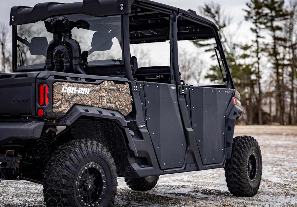 Can-Am Defender Max Aluminum Half Doors (2016-Current)- SuperAtv