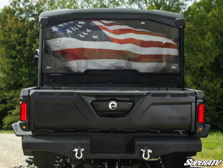 Can-Am Defender Rear Windshield