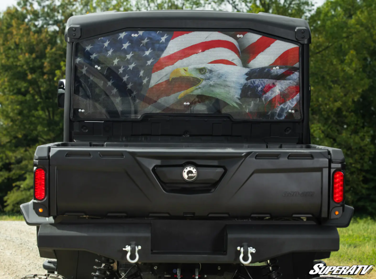 Can-Am Defender Rear Windshield