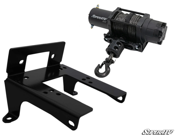 Canam Commander 800 / 1000 Winch Mount + 6,000Lb Winch